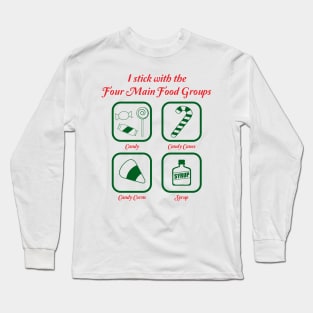 Four food groups Long Sleeve T-Shirt